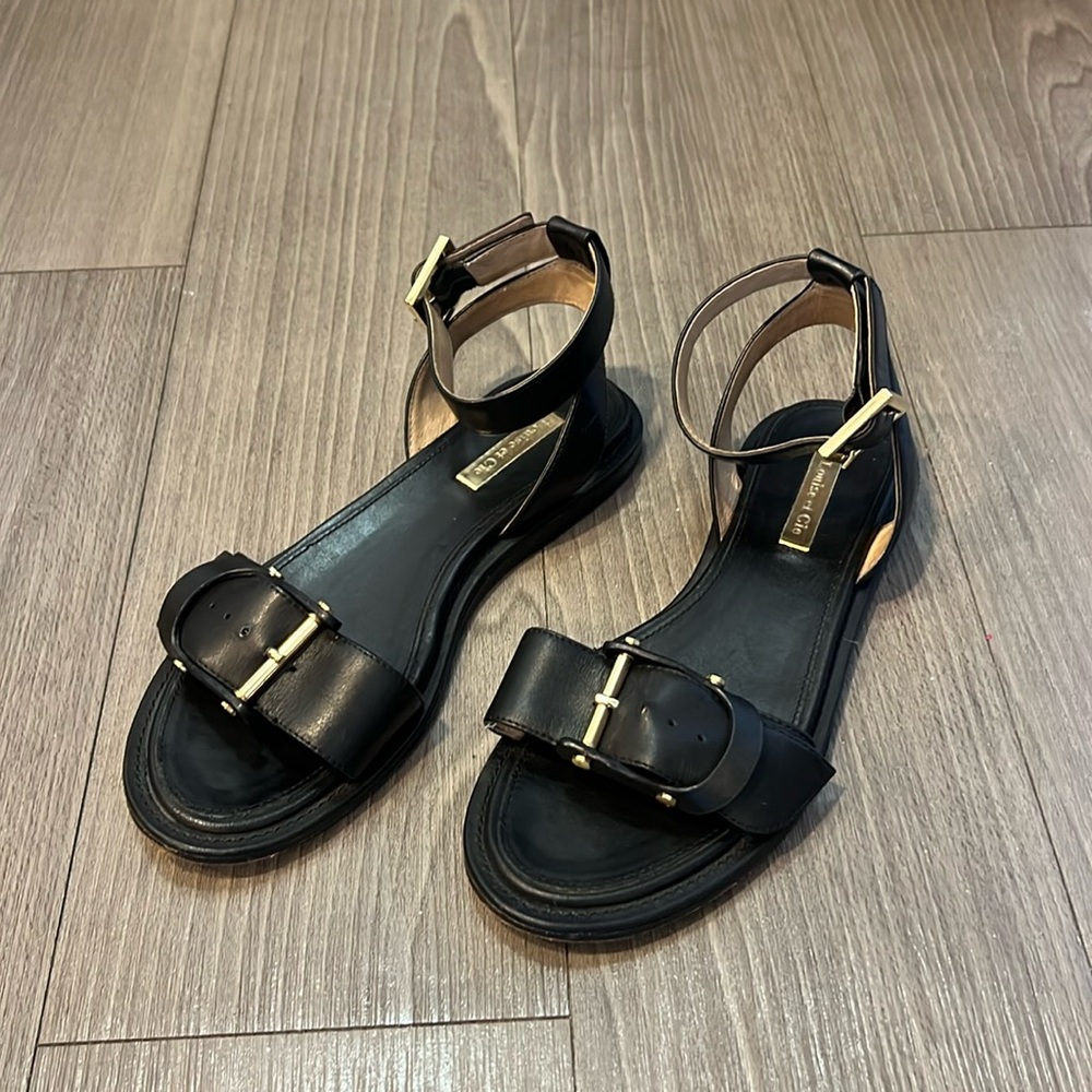 Louise et cie black sandals